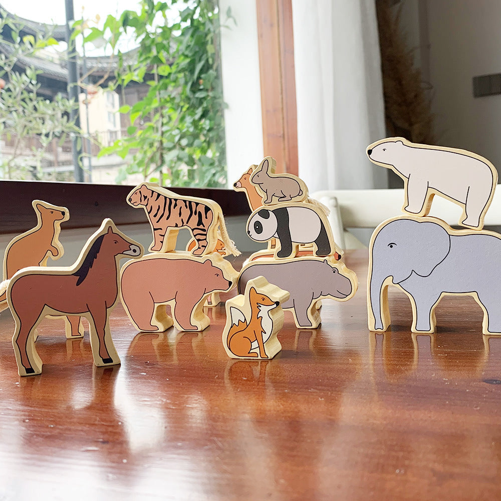 ANIMAL BALANCE BUIILDING BLOCKS Hand Eye Balance NEW