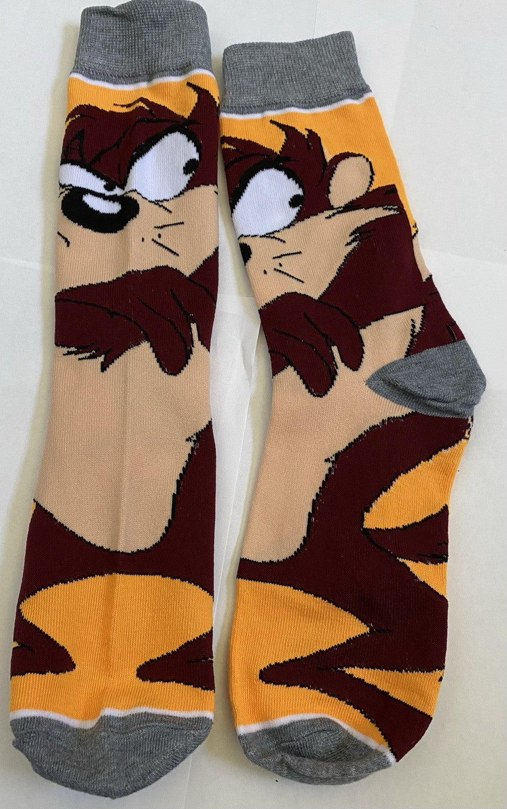 TASMANIAN Devil LOONEY Toons Cartoon Funny Retro Adult Teen Crew