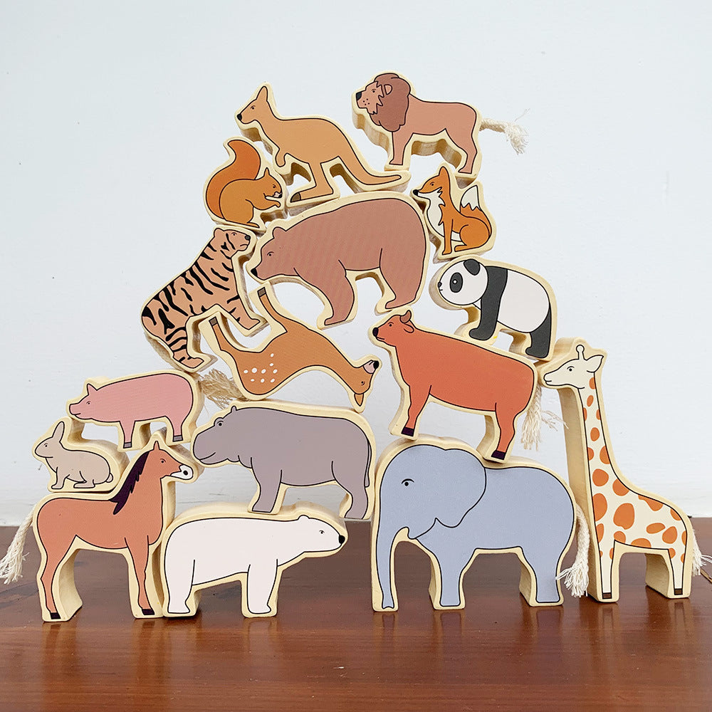 ANIMAL BALANCE BUIILDING BLOCKS Hand Eye Balance NEW