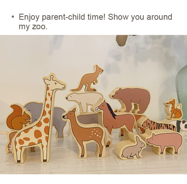 ANIMAL BALANCE BUIILDING BLOCKS Hand Eye Balance NEW