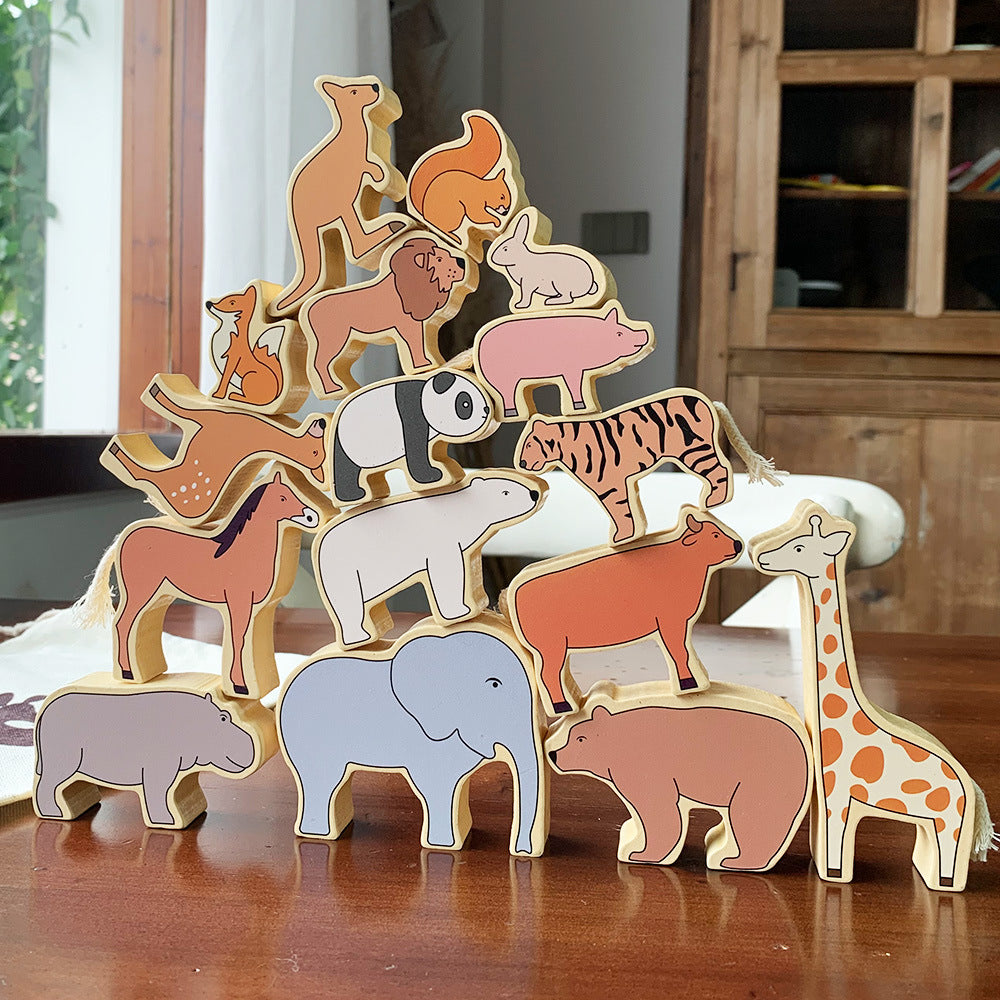 ANIMAL BALANCE BUIILDING BLOCKS Hand Eye Balance NEW