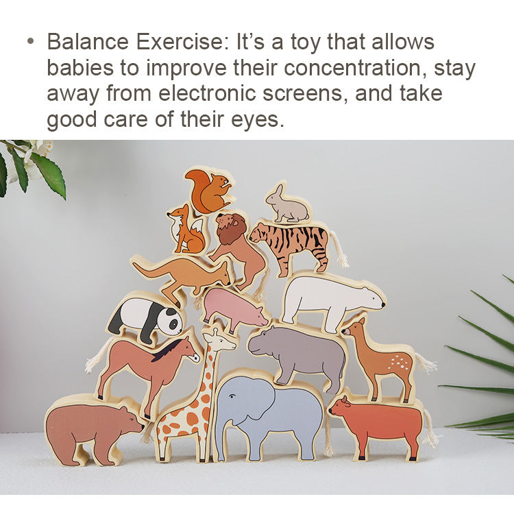 ANIMAL BALANCE BUIILDING BLOCKS Hand Eye Balance NEW