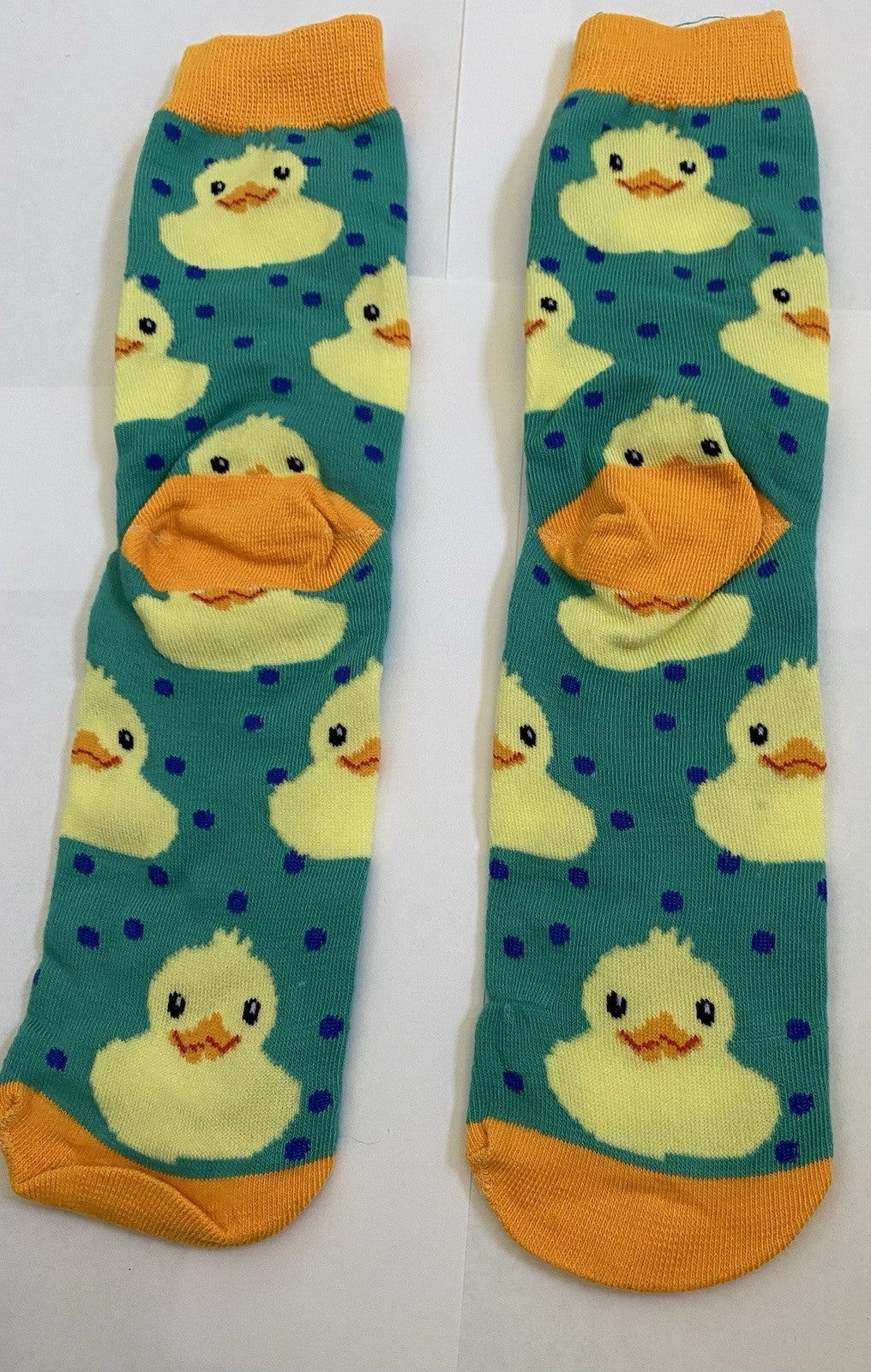 DUCK Socks CRUISE Rubber Duck Dress Socks Novelty Multicolor Crazy Fun