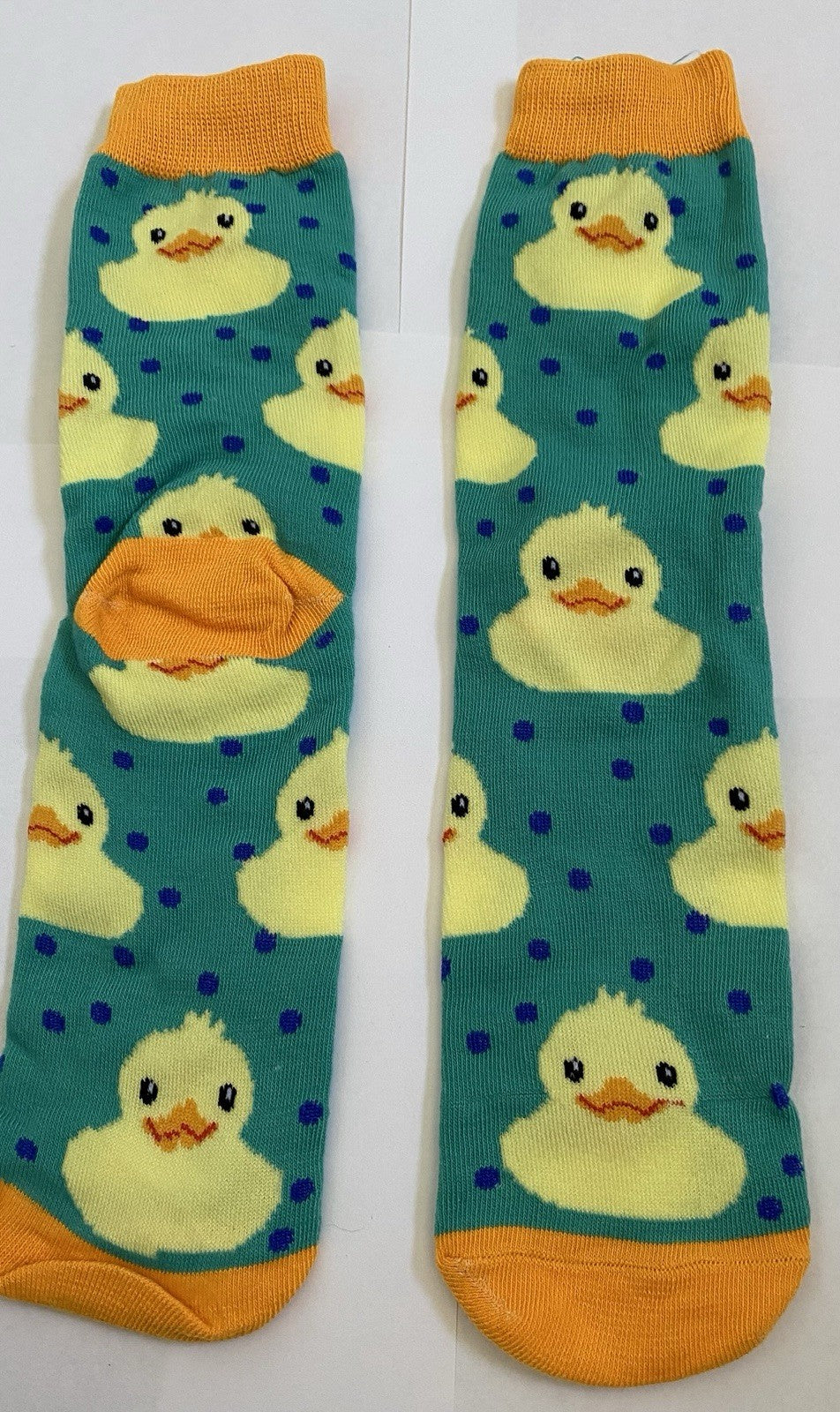 DUCK Socks CRUISE Rubber Duck Dress Socks Novelty Multicolor Crazy Fun