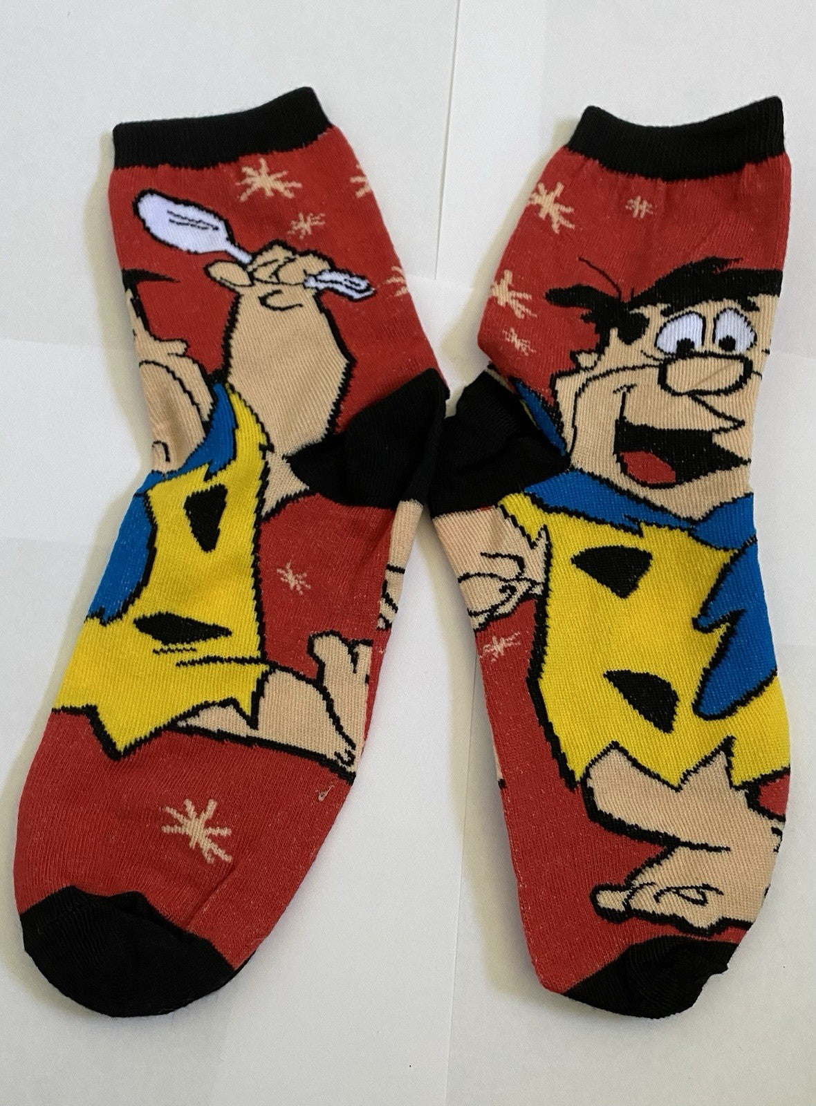 The Flintstones Fred Flintstone Crew Socks
