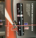 Flashlight Lipstick Stun Gun BLACK Women Self Defense Bright LED NEW