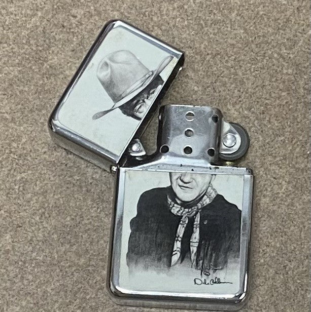 "THE DUKE" JOHN WAYNE Zippo Retro/Vintage Lighter Wick Western Collective  New