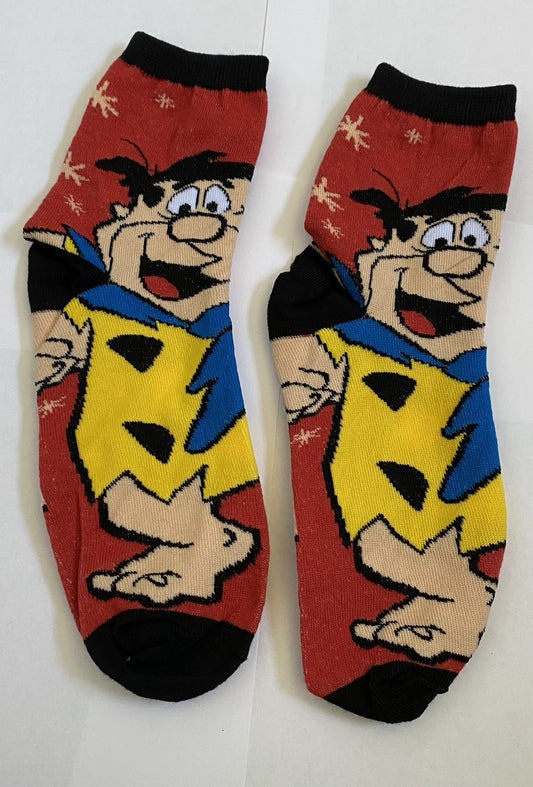 The Flintstones Fred Flintstone Crew Socks
