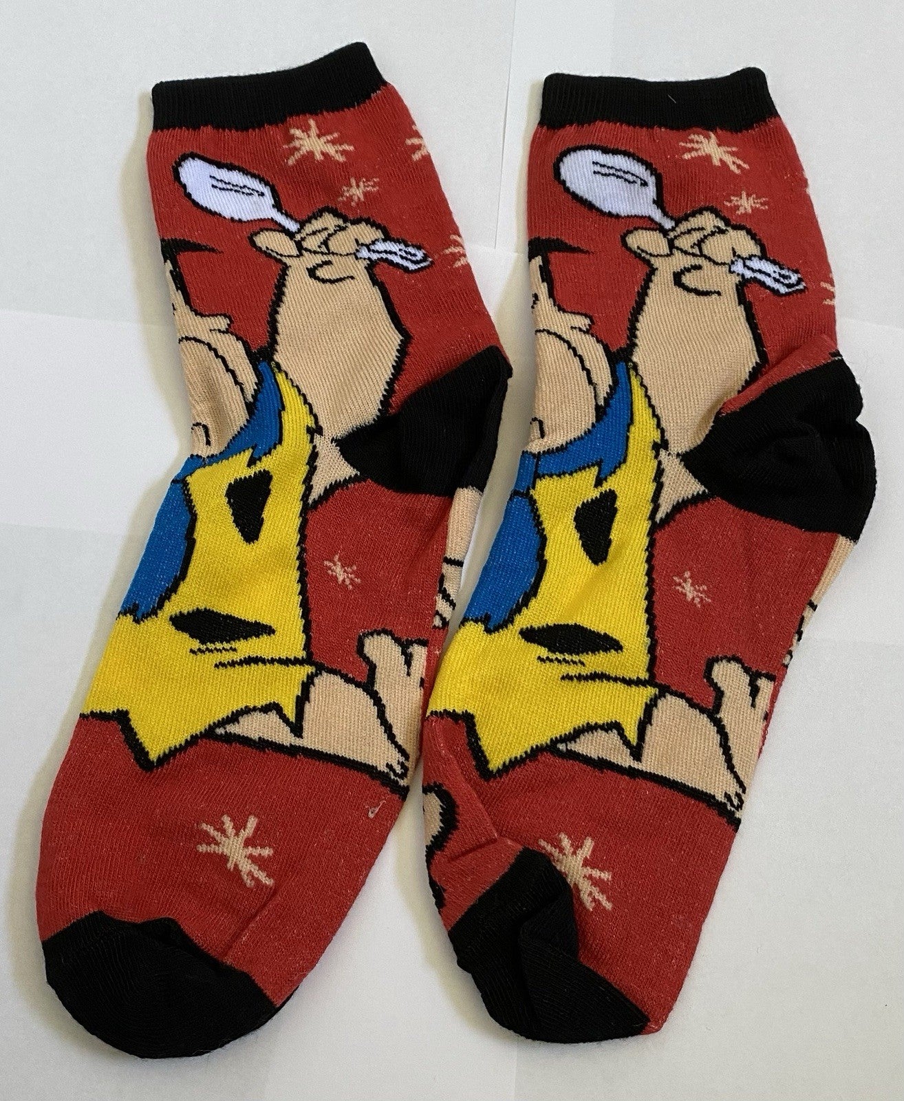 The Flintstones Fred Flintstone Crew Socks