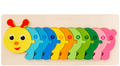 CARTOON ANIMAL NUMBER CHILDREN PUZZLE by Numbers Wooden NEW