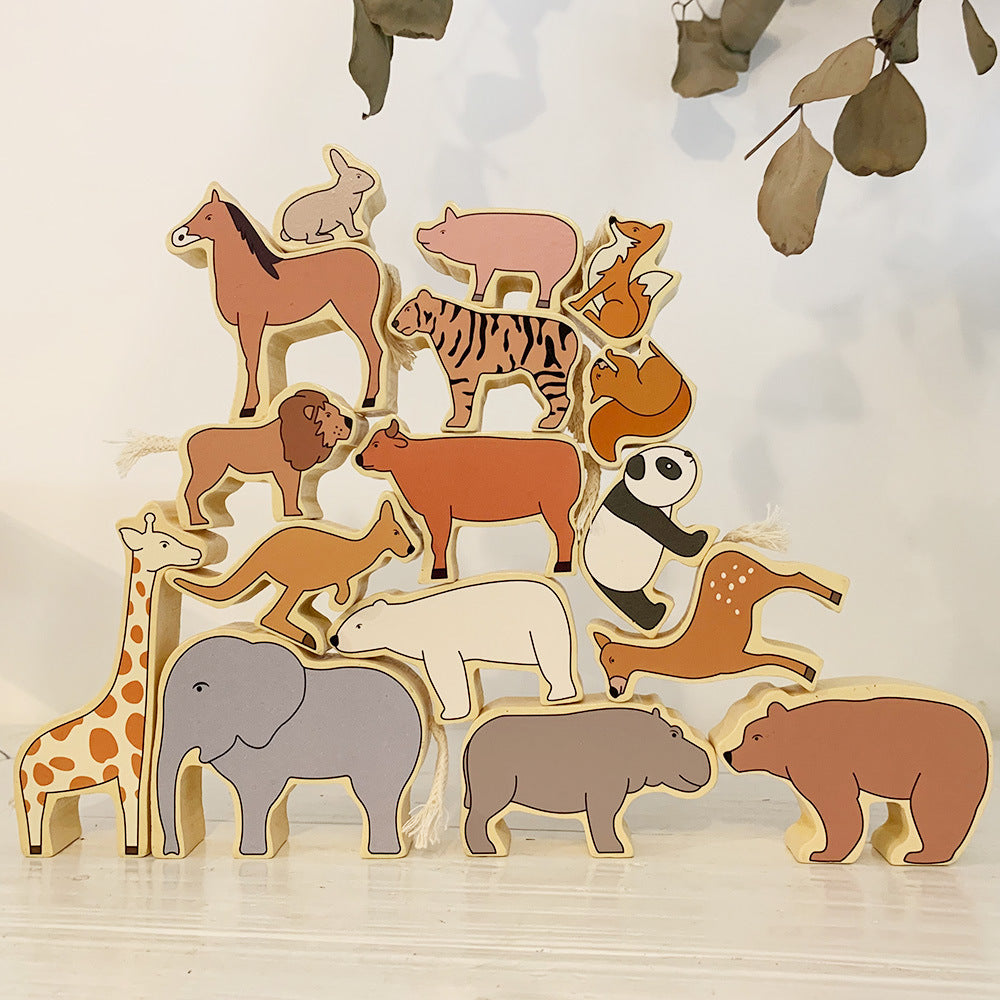 ANIMAL BALANCE BUIILDING BLOCKS Hand Eye Balance NEW